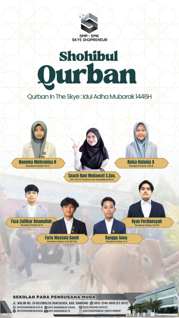 Qurban In The Skye: Idul Adha Mubarak 1446 H 🌙