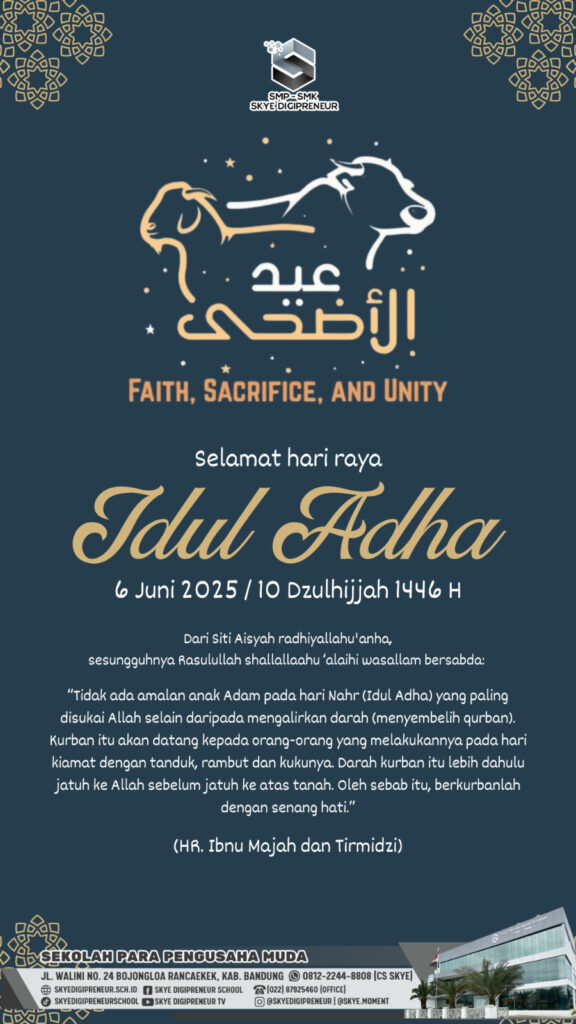 Idul Adha 1446 H: Faith, Sacrifice, and Unity in Every Heart 🌙✨🐄🐏