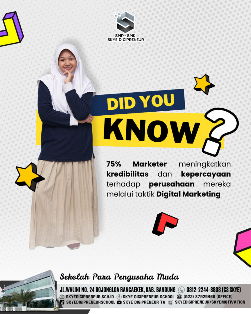 75% Marketer Sukses Meningkatkan Kredibilitas dan Kepercayaan Brand Lewat Digital Marketing