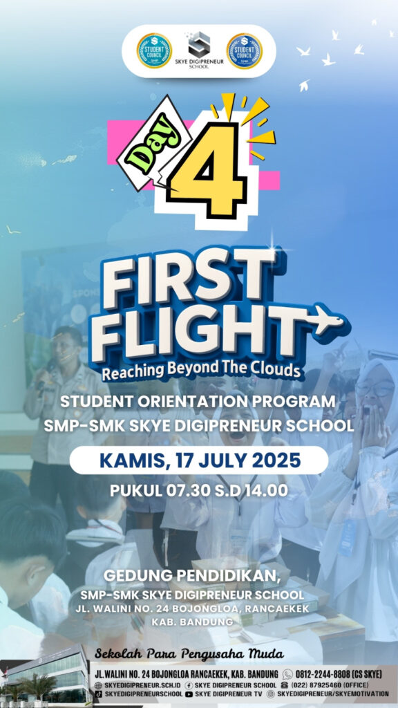 Hari Keempat Student Orientation SMP–SMK Skye Digipreneur: Menguatkan Adab dan Peran Strategis Generasi Muda