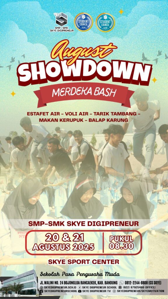 Rayakan Kemerdekaan, SMP-SMK Skye Digipreneur Hidupkan Olahraga Tradisional Lewat Event “Merdeka Bash”