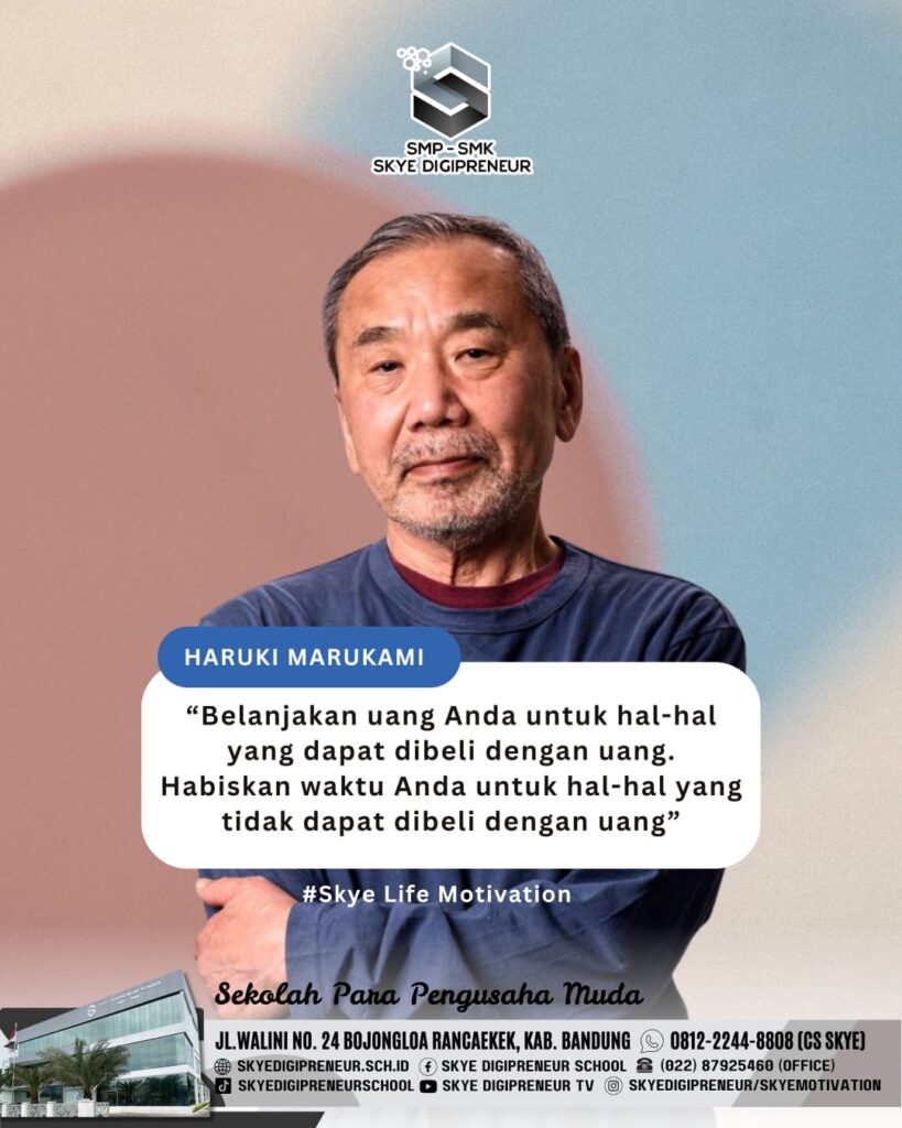 Skye Life Motivation: Uang Bisa Membeli Barang, Tapi Waktu Membawa Makna