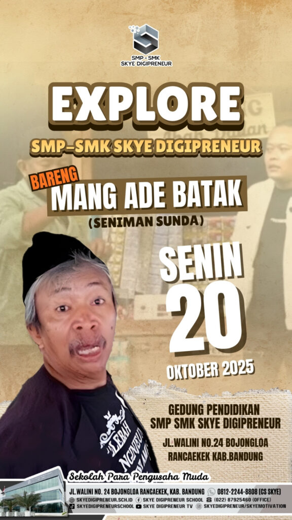 Mang Ade Batak Explore Skye Digipreneur! Lihat Serunya Kunjungan Content Creator & Seniman Sunda Ini 🌟