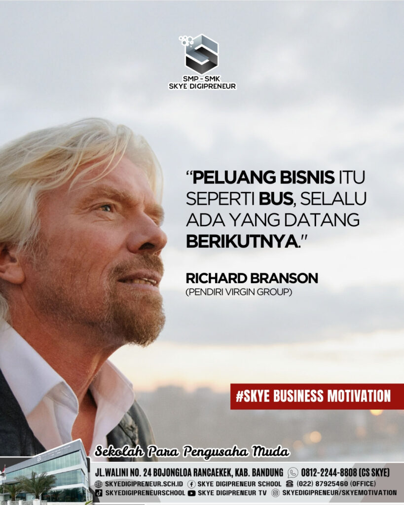 Belajar Optimisme Bisnis dari Richard Branson: Tiap Kesempatan Adalah Awal Baru ✨