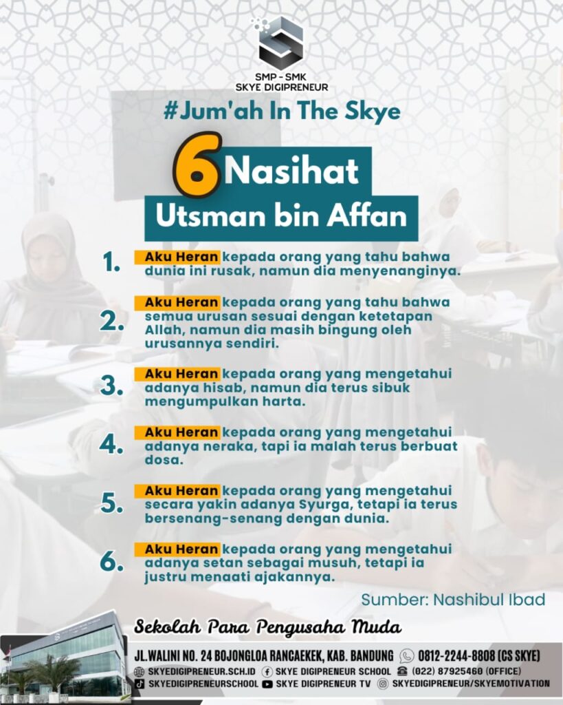 Penuh Makna! 6 Nasihat Utsman bin Affan dalam Nashoihul ‘Ibad yang Menuntun Hidup Lebih Baik 📘