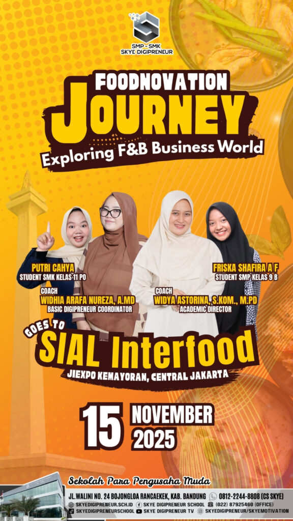 Skye Digipreneur School Goes to SIAL Interfood 2025: Jelajahi Dunia Bisnis F&B!