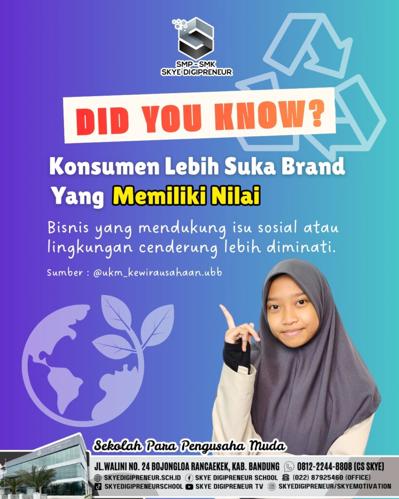 Did You Know? Konsumen Lebih Memilih Brand yang Punya Nilai Sosial & Lingkungan!