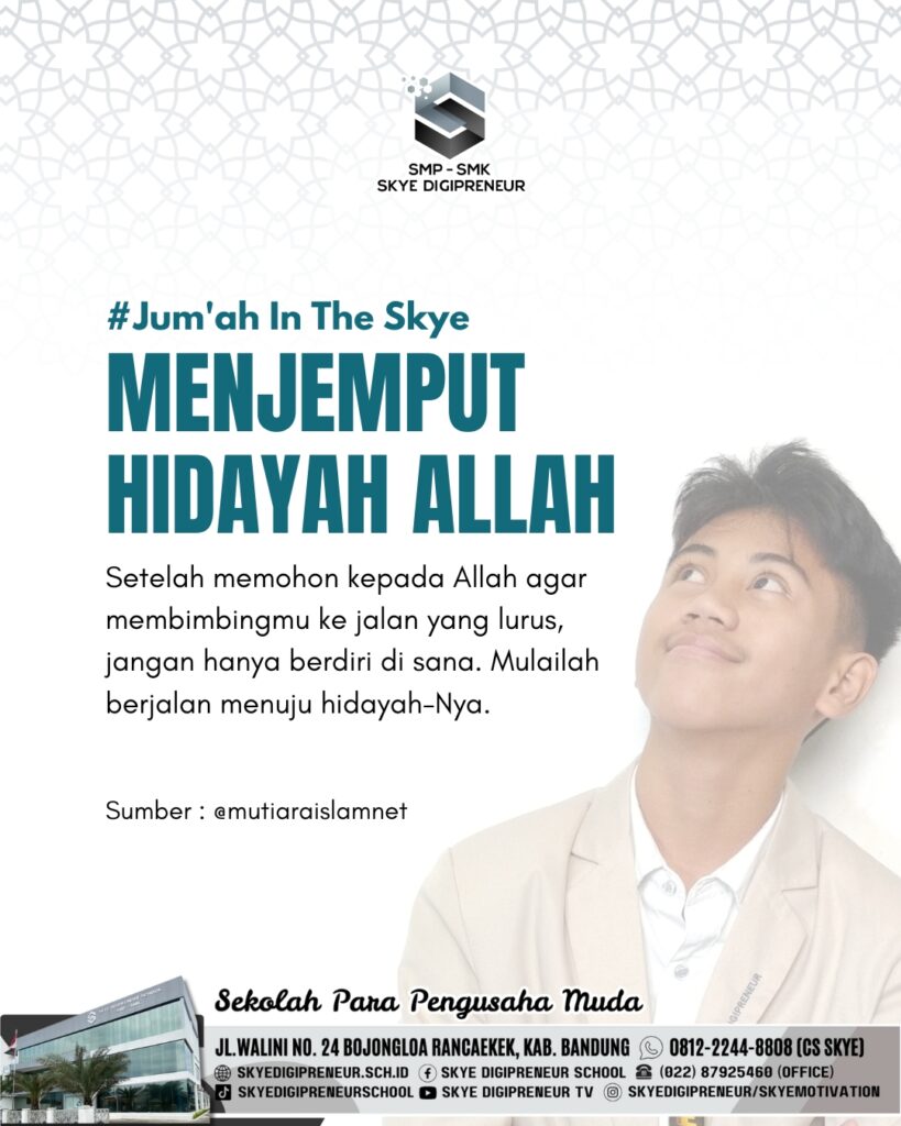 Renungan Jumat: Jangan Hanya Berdoa, Mulailah Melangkah Menjemput Hidayah-Nya