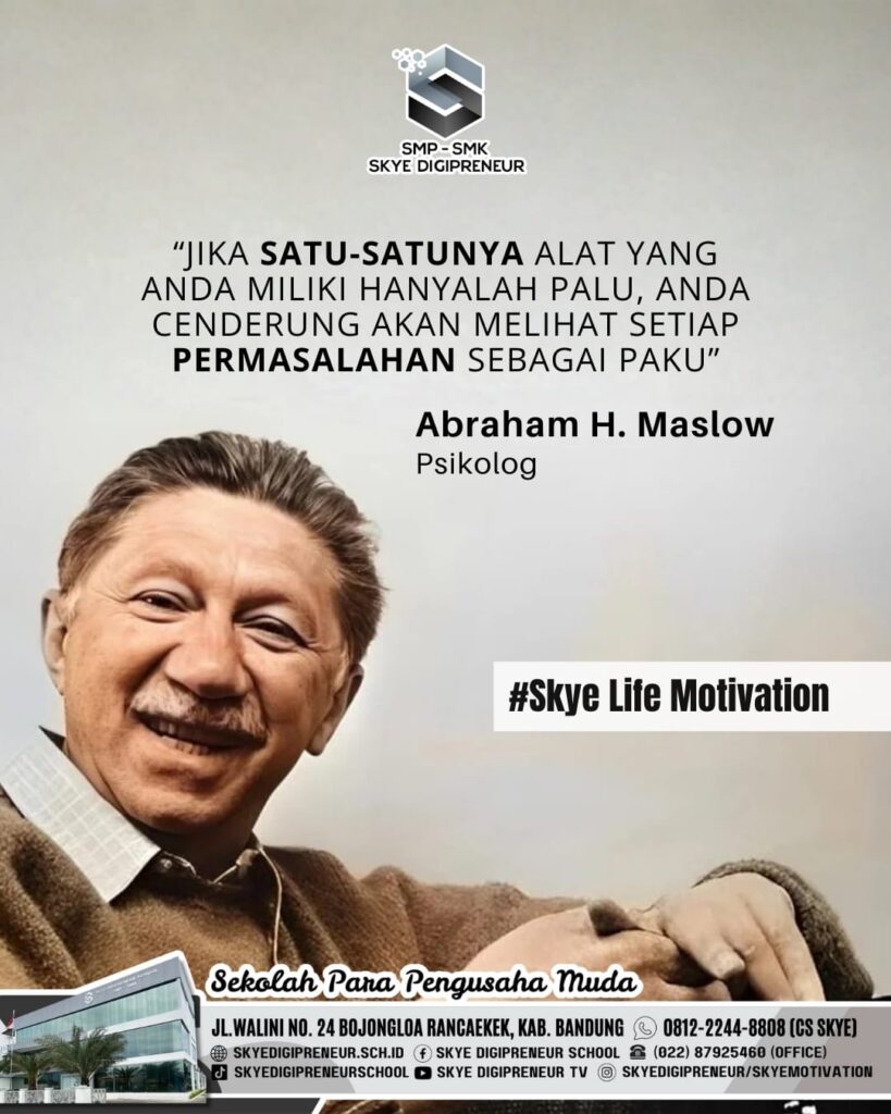 Motivasi dari Abraham Maslow: Belajar Melihat Masalah dari Perspektif Baru