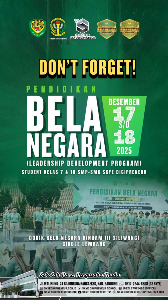 Leadership Development Program Hari Kedua: Student Skye Digipreneur Siap Terapkan Nilai Kehidupan