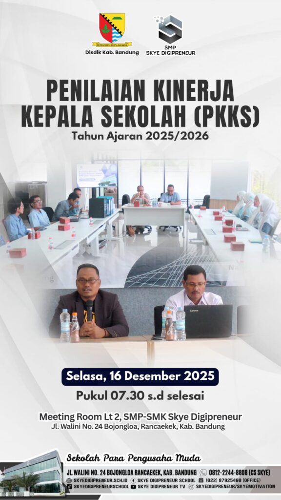 PKKS SMP Skye Digipreneur 2025: Wujud Komitmen Tingkatkan Mutu Sekolah