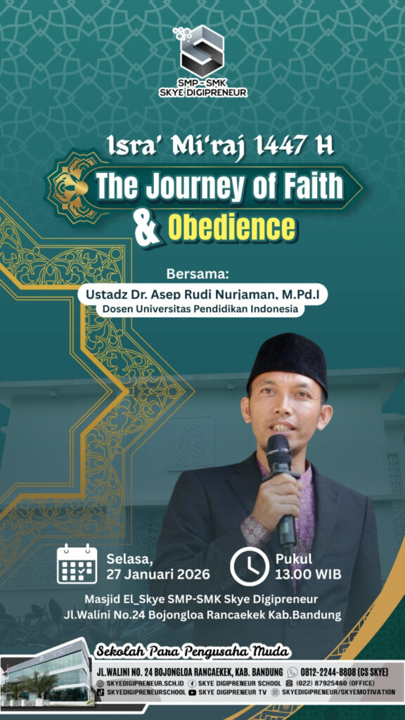 Peringatan Isra’ Mi’raj 1447 H, Students Skye Digipreneur Perkuat Iman dan Ketaatan