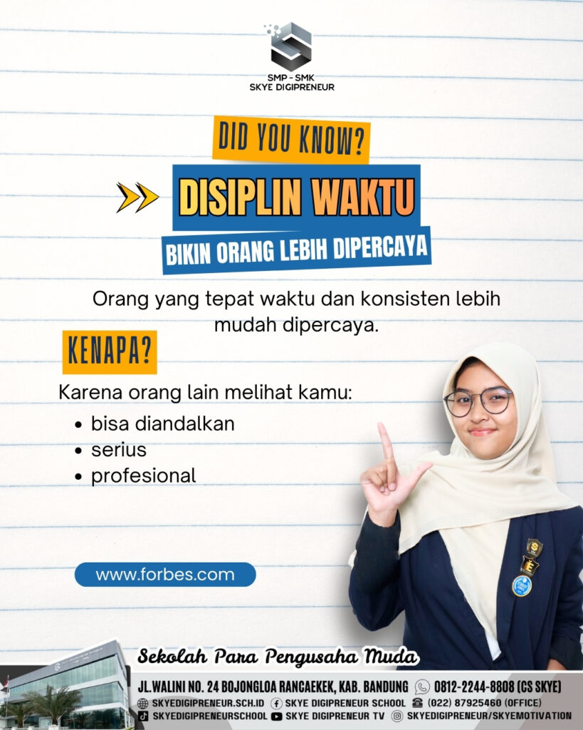 Tepat Waktu: Kebiasaan Sederhana yang Menumbuhkan Kepercayaan