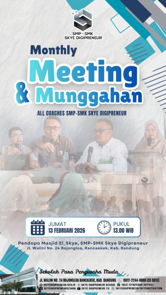Bangun Komitmen dan Strategi Baru, All Coaches Skye Digipreneur Gelar Pertemuan Rutin Monthly Meeting Februari 2026