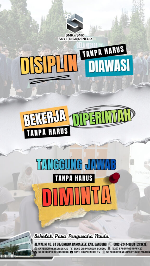 Tiga Sikap Penting Pelajar Sukses: Disiplin, Mandiri, dan Bertanggung Jawab