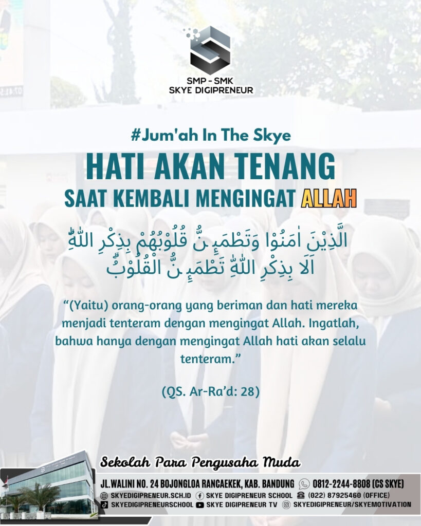 Hati Akan Tenang Saat Mengingat Allah: Pesan QS. Ar-Ra’d Ayat 28