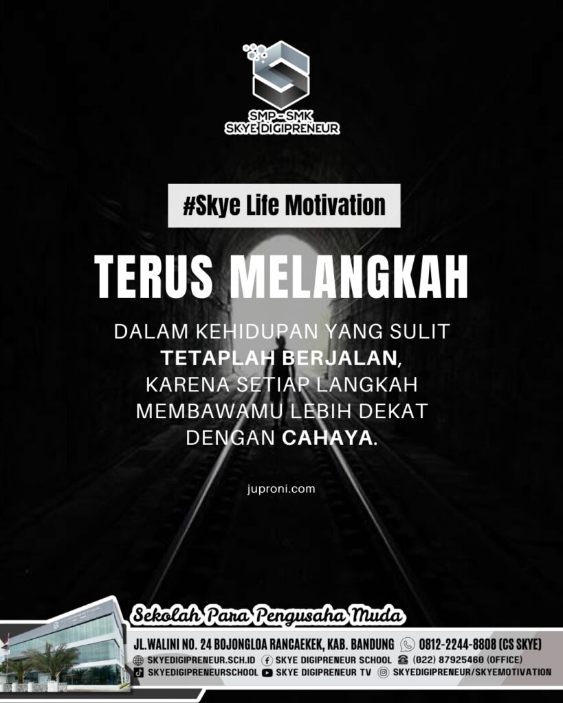 Jangan Berhenti di Tengah Jalan, Setiap Langkah Membawa Kita Lebih Dekat ke Tujuan