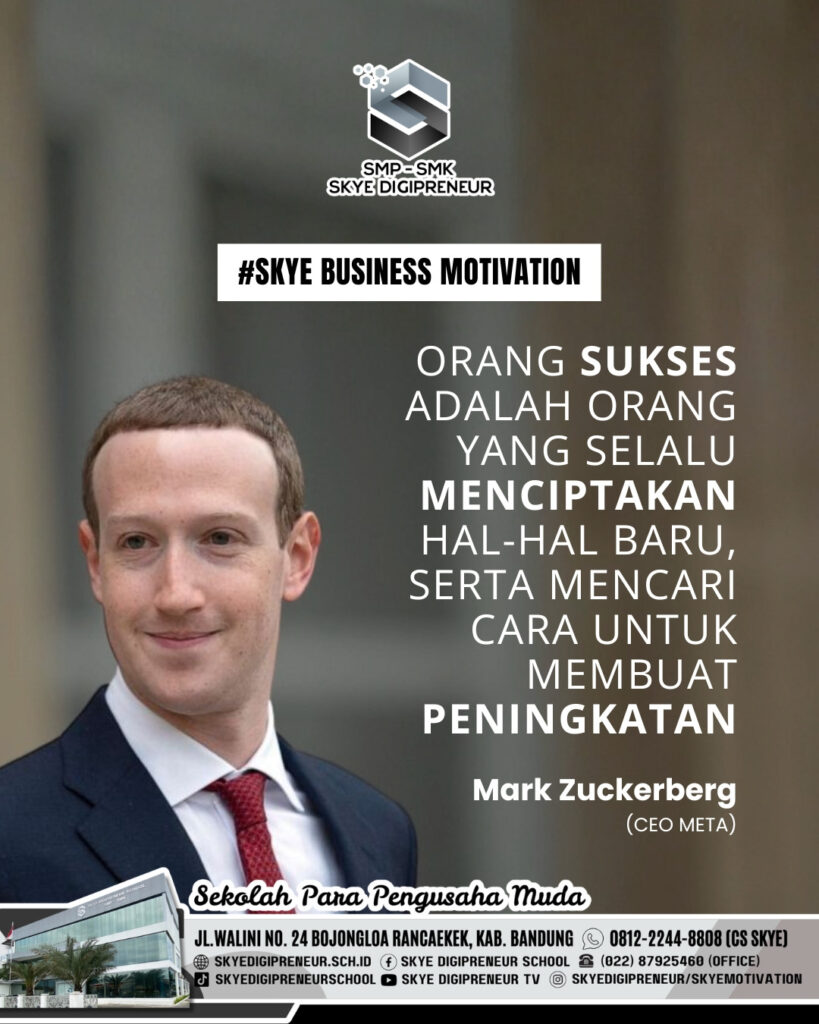 Pesan CEO Meta: Orang Sukses Selalu Menciptakan Hal Baru