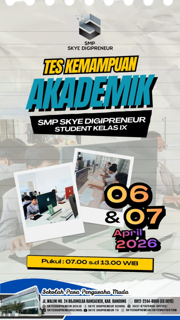 SMP Skye Digipreneur Gelar Ujian Tes Kemampuan Akademik (TKA)
