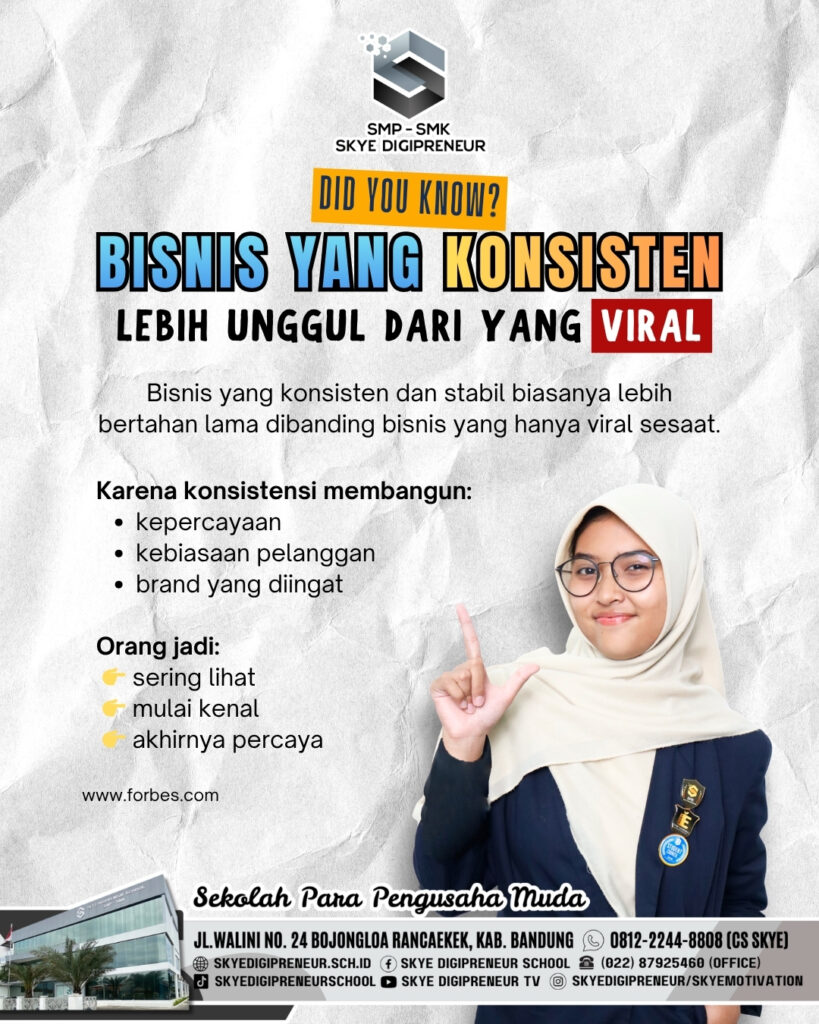 Konsistensi: Fondasi Bisnis yang Tahan Lama
